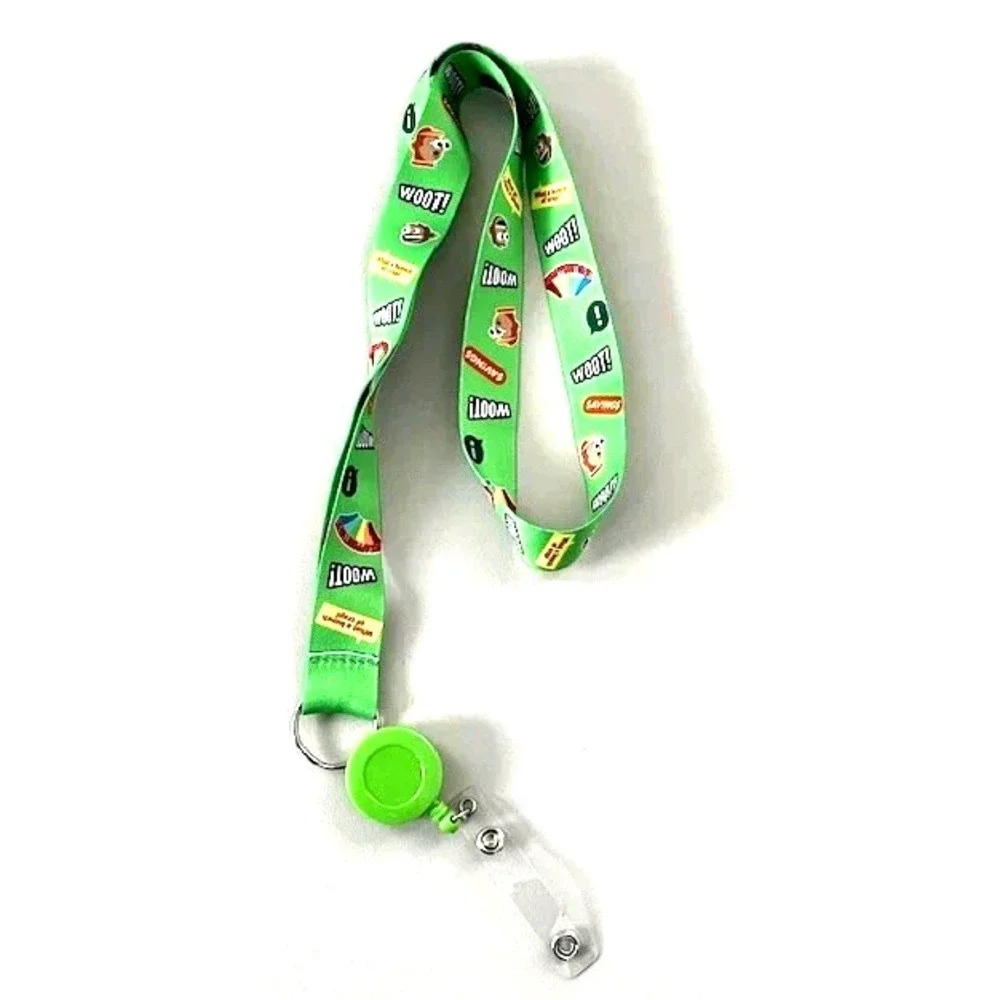 New Collectible Woot! Lanyard and Badge Holder‎ with Retractible Cord